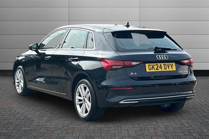 Used Audi A3 Sport 110 HP (80 kW) 2024 Mythos black Hatchback