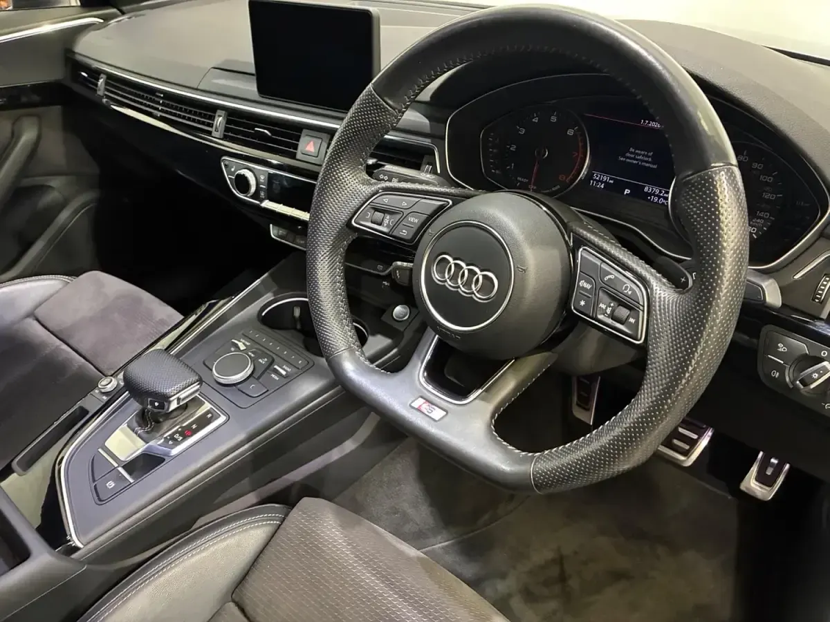 Used Audi A4 Black Edition 150 HP (110 kW) 2018 Black Sedan