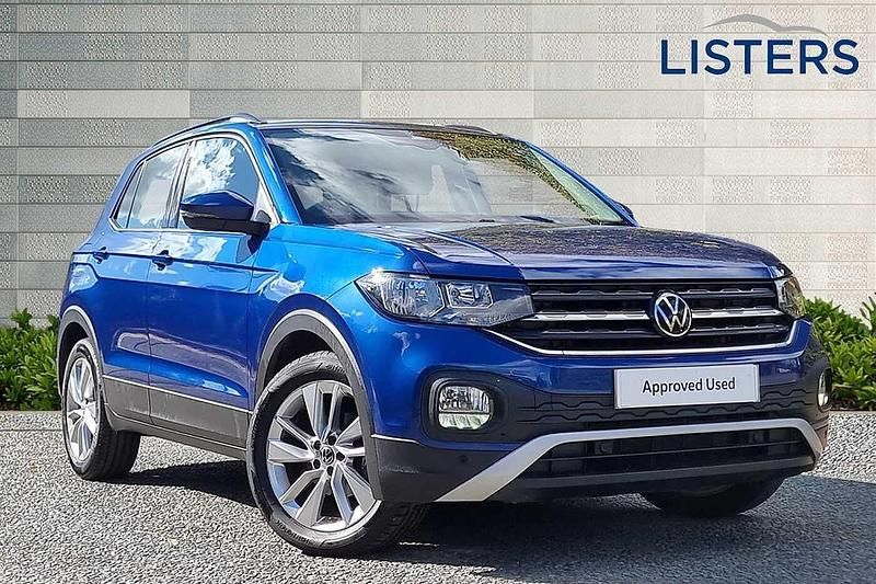 Blue Used 2021 VW T-Cross SE SUV | £17,600 (Fair price) - Image 1/4