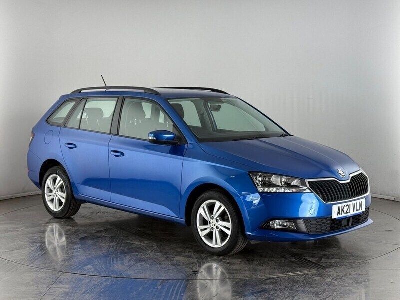 Blue Used 2021 Skoda Fabia SE Estate | £11,000 (Good price) - Image 1/3
