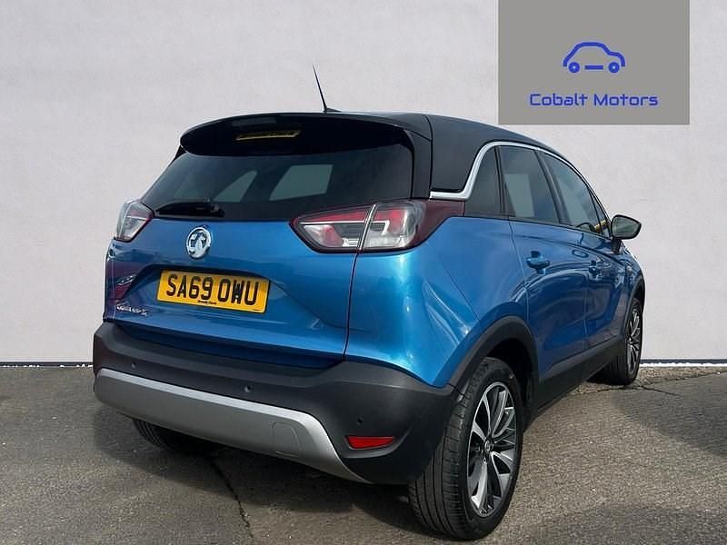 Used Vauxhall Crossland X Elite 130 HP (95 kW) 2019 Blue SUV