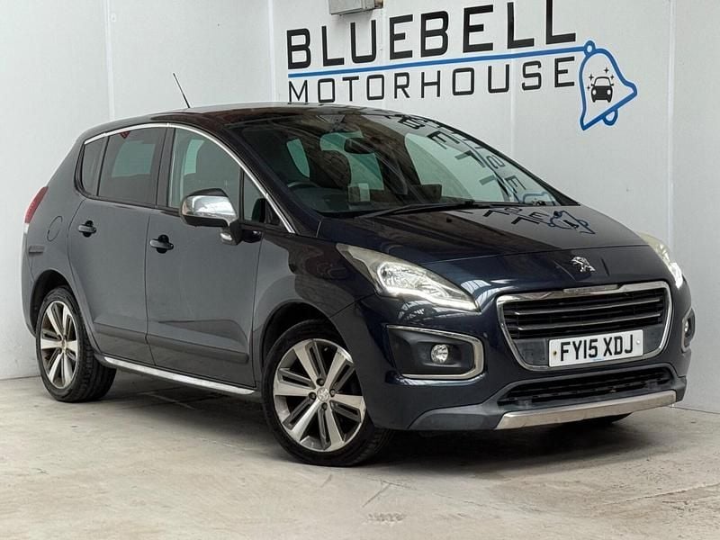 Blue Used 2015 Peugeot 3008 Allure Hatchback | £5,995 (Fair price) - Image 1/3