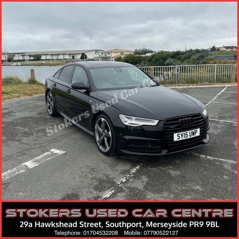 Black Used 2015 Audi A6 Black Edition Sedan | £10,995 (Fair price) - Image 1/4