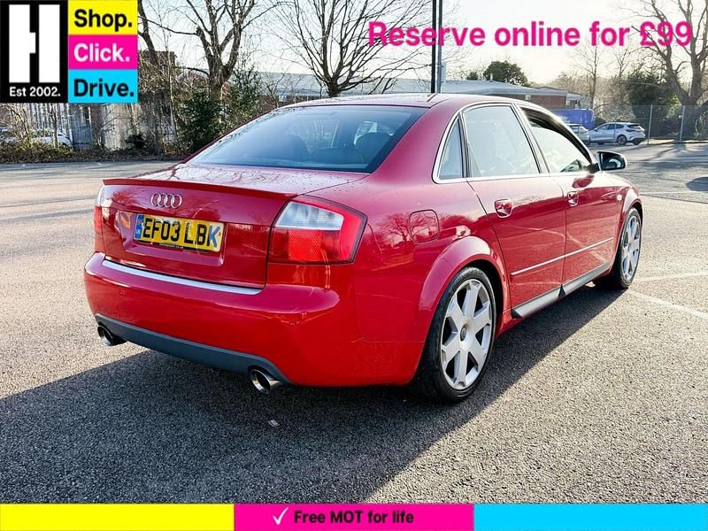 Used Audi S4 2003 Red Sedan
