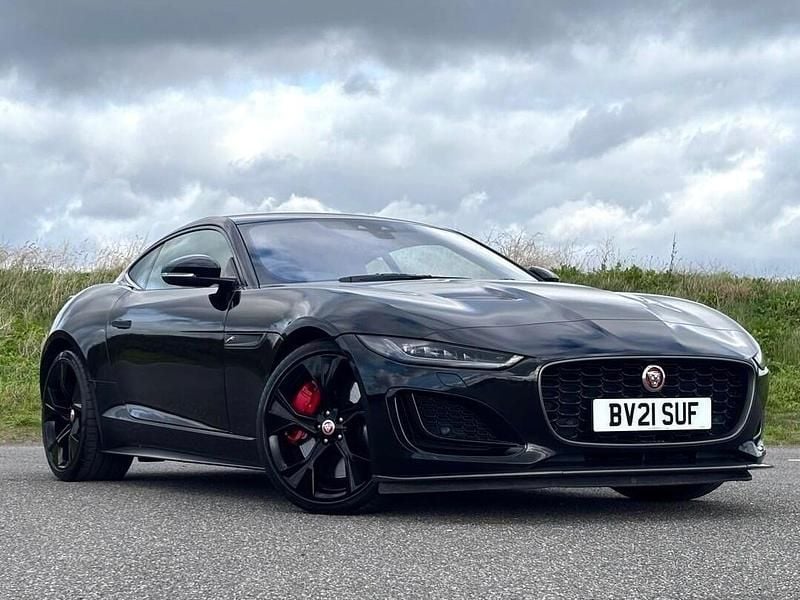 Black Used 2021 Jaguar F-Type First Edition Coupe | £47,990 (Good price) - Image 1/4