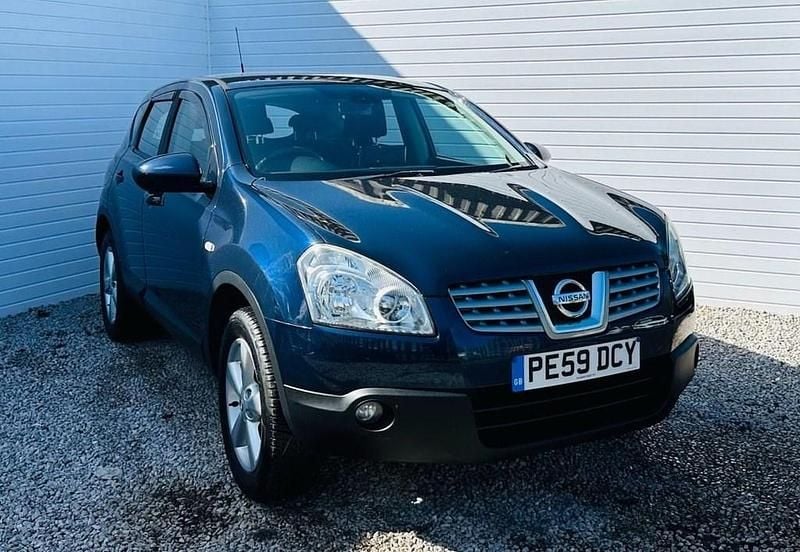 Used Nissan Qashqai Acenta 141 HP (103 kW) 2009 Blue SUV