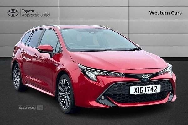 Red Used 2020 Toyota Corolla Design Estate | £17,990 (Fair price) - Image 1/4