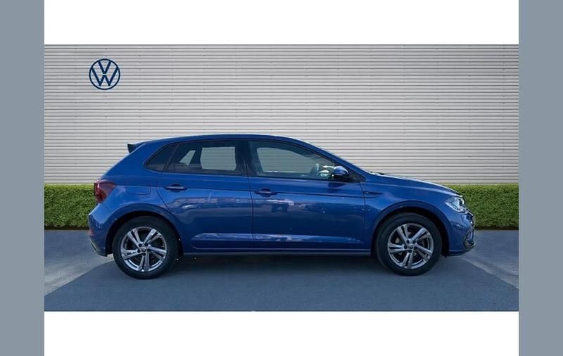 Used VW Polo R-line 95 HP (69 kW) 2022 Blue Hatchback