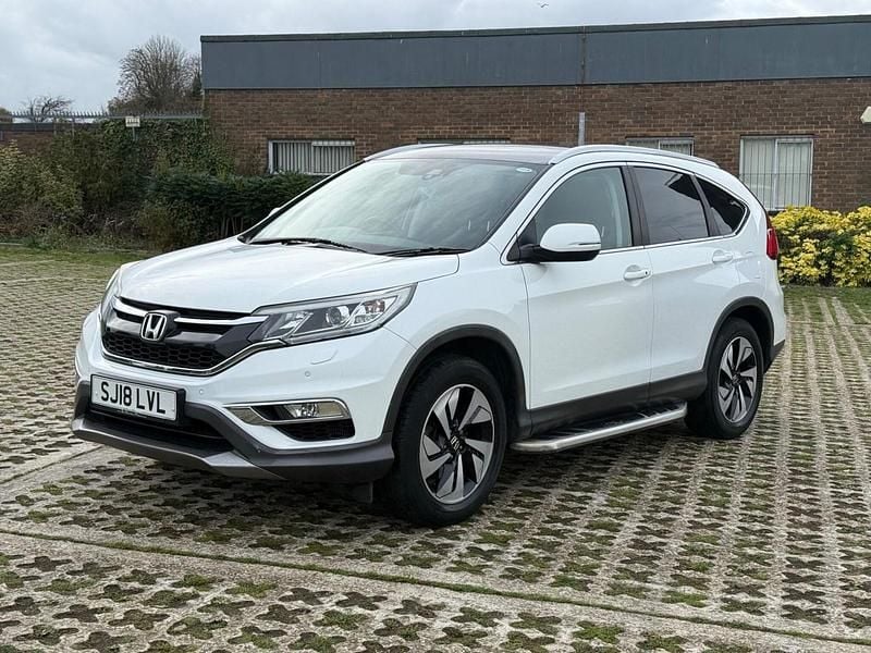 White Used 2018 Honda CR-V EX SUV | £14,995 (Fair price) - Image 1/4