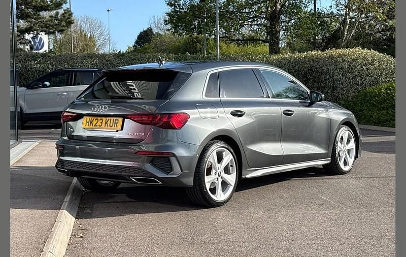 Used Audi A3 S-Line 147 HP (108 kW) 2023 Grey Sedan