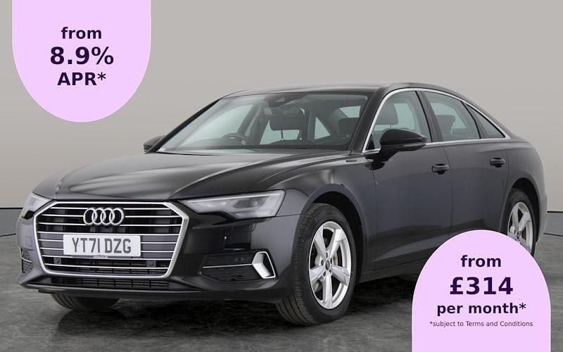 Black Used 2021 Audi A6 Sport Sedan | £21,282 (Good price) - Image 1/1