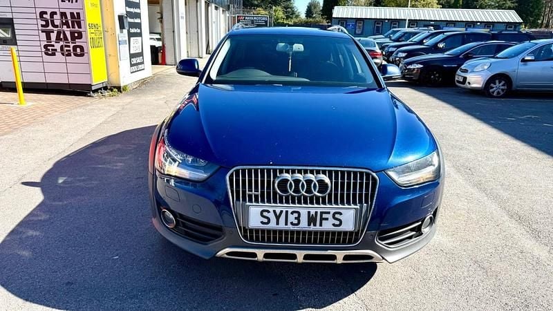Begagnad Audi A4 Allroad 2013 Blå Kombi