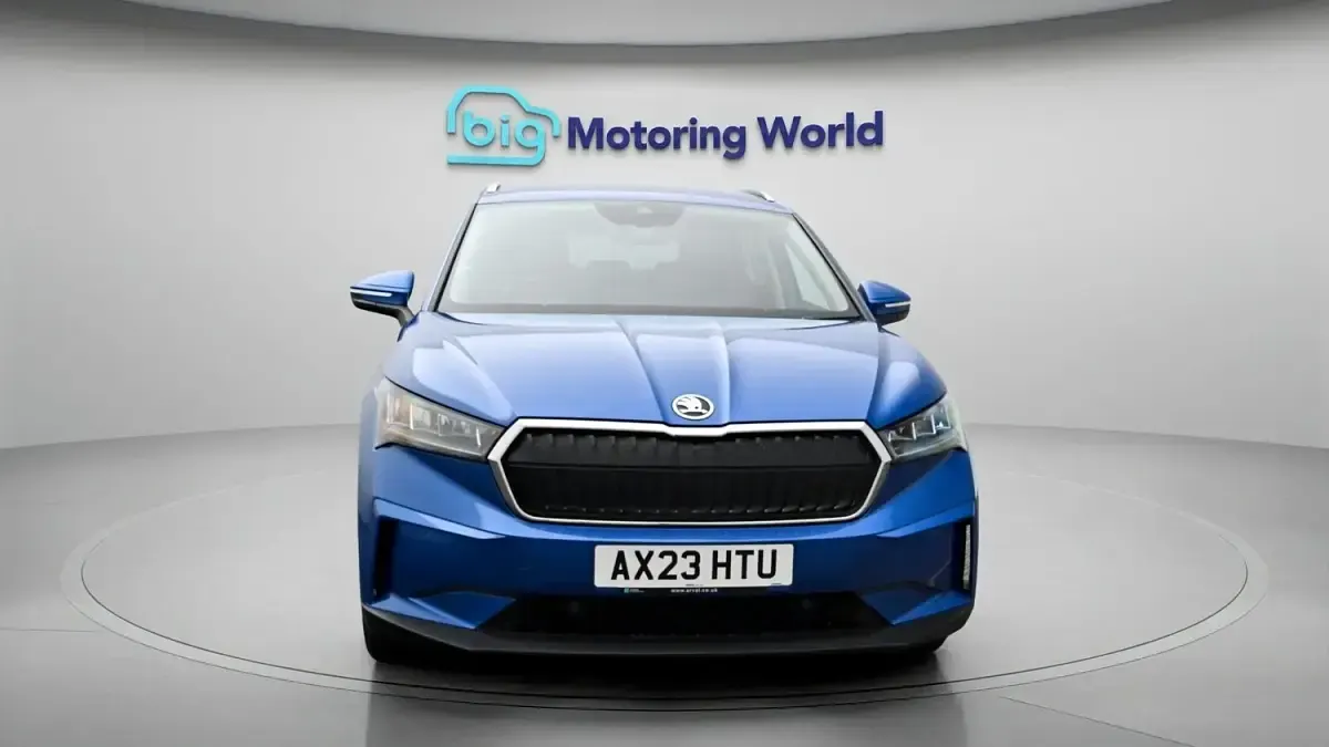 Used Skoda Enyaq iV ecoSuite 150 kW (204 HP) 2023 Blue SUV
