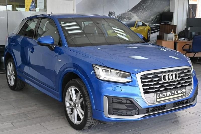 Used Audi Q2 S-Line 150 HP (110 kW) 2018 Blue SUV