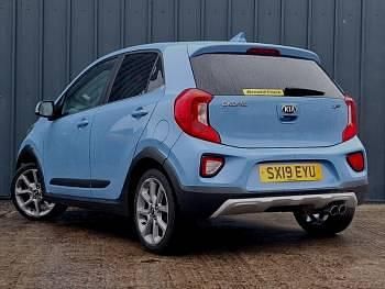 Used Kia Picanto X-Line 2019 Blue Hatchback