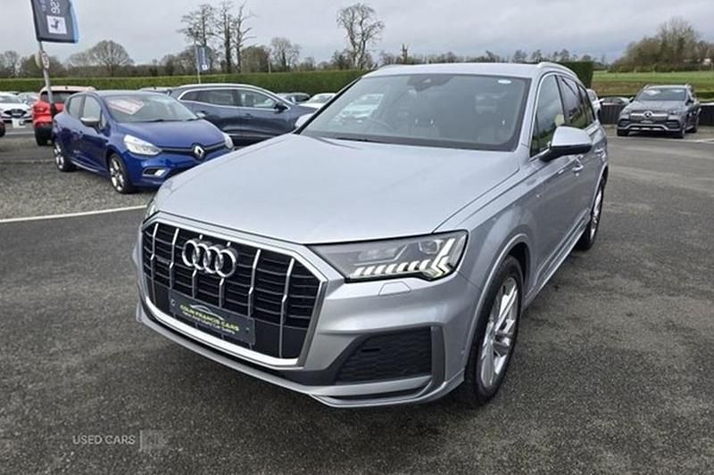 Used Audi Q7 S-Line 286 HP (210 kW) 2021 Silver SUV
