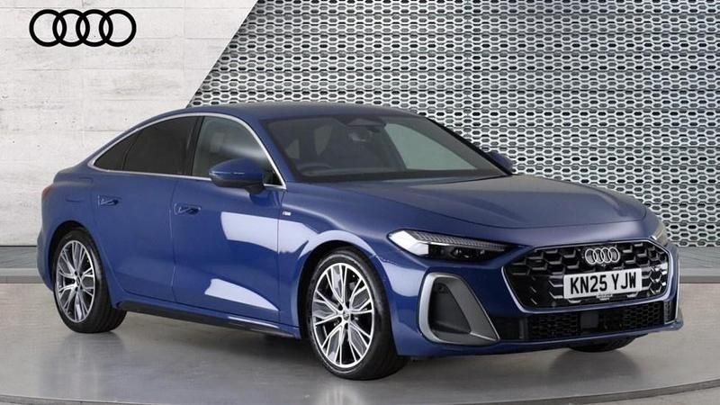 Blue Used 2025 Audi A5 S-Line Sedan | £34,695 - Image 1/4