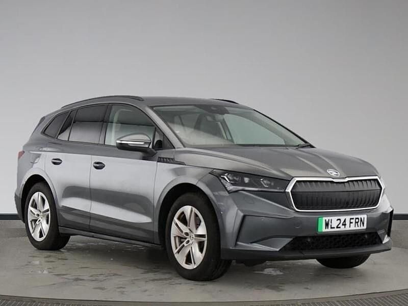 Graphite grey metallic Used 2024 Skoda Enyaq iV SUV | £24,550 (Expensive) - Image 1/4