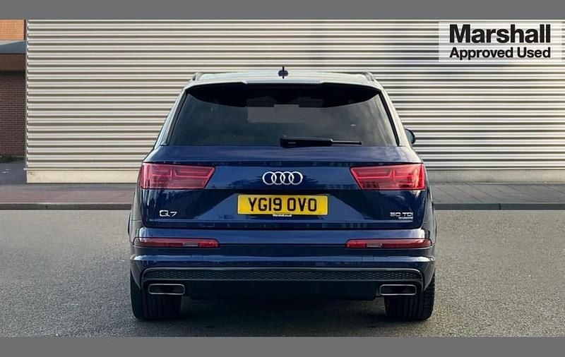 Used Audi Q7 Advanced 286 HP (210 kW) 2019 Blue SUV