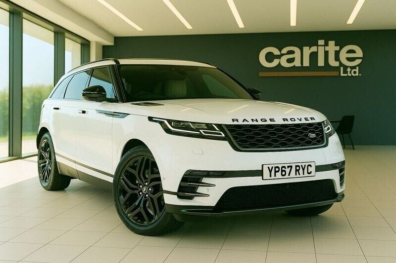 White Used 2017 Land Rover Range Rover Velar R-Dynamic SUV | £21,495 (Fair price) - Image 1/2