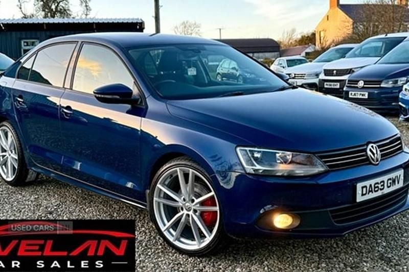 Used VW Jetta SE 140 HP (102 kW) 2013 Blue Sedan