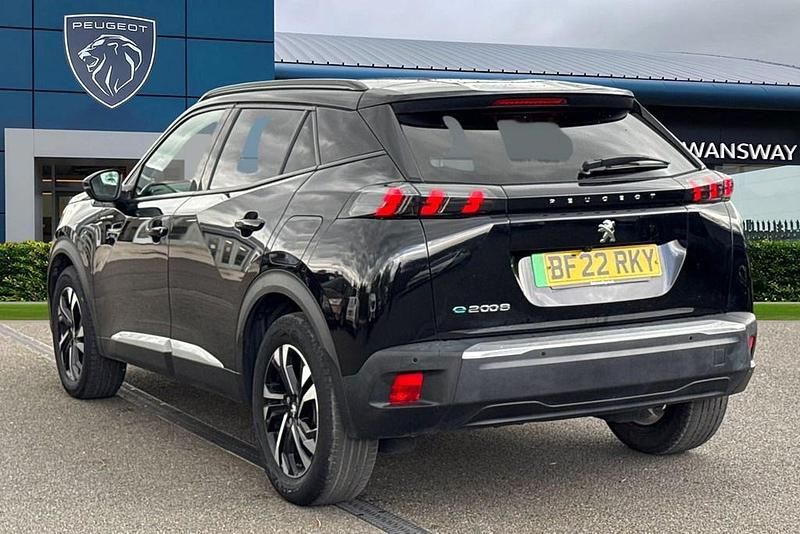 Used Peugeot e-2008 Allure Premium 100 kW (136 HP) 2022 Black SUV