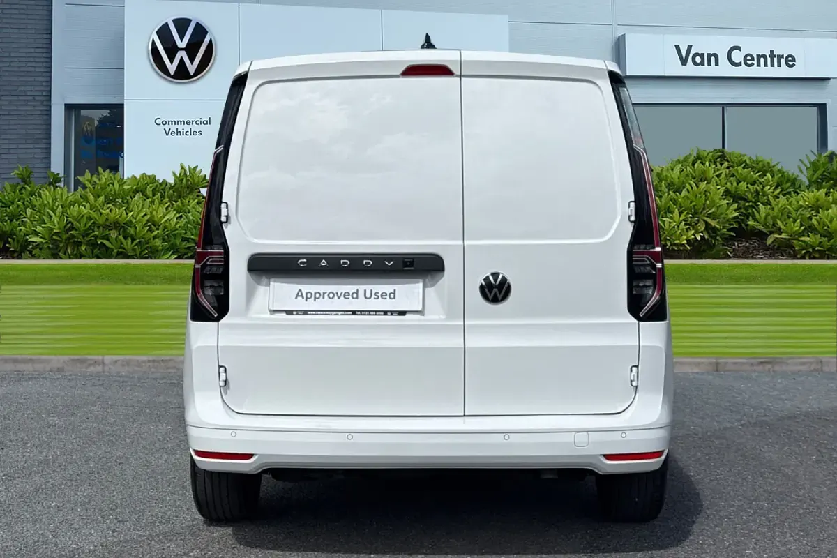 Used VW Caddy Pro 102 HP (75 kW) 2026 White MPV