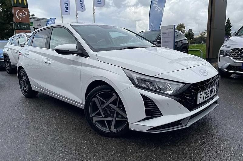 Atlas white New 2025 Hyundai i20 Ultimate Hatchback | £21,989 (Expensive) - Image 1/1