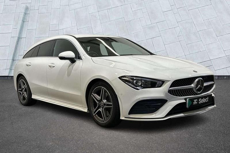 White Used 2019 Mercedes CLA200 AMG line Estate | £18,000 (Good price) - Image 1/4