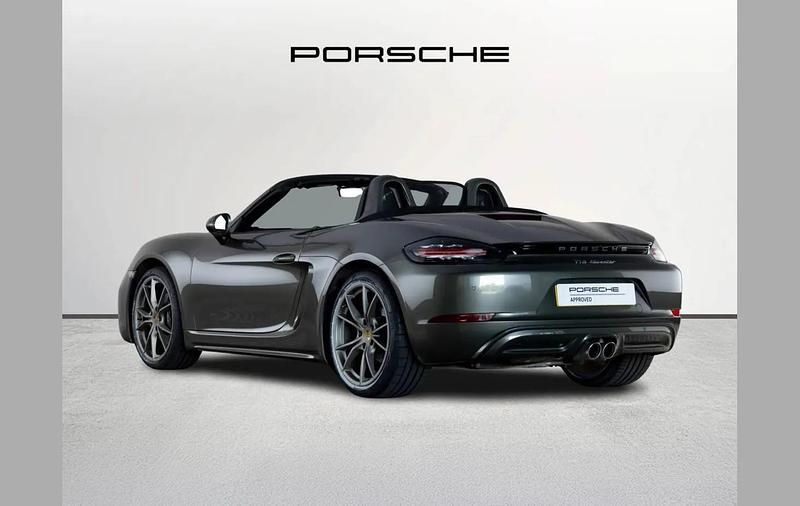 Used Porsche Boxster 296 HP (217 kW) 2020 Green Cabriolet