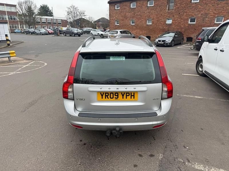 Used Volvo V50 SE 140 HP (102 kW) 2009 Silver Estate