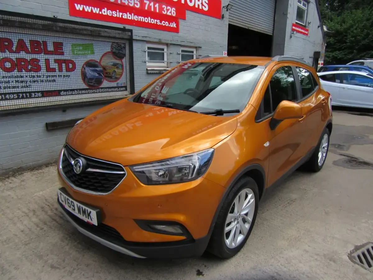 Used Vauxhall Mokka X Active 140 HP (102 kW) 2019 Orange SUV