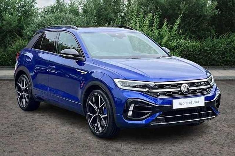Indium grey Used 2025 VW T-Roc Black Edition SUV | £40,750 - Image 1/4