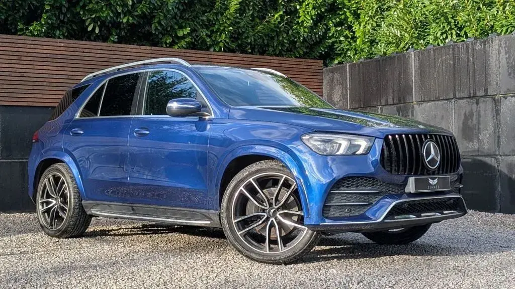 Used Mercedes GLE350 AMG line 2021 Blue SUV