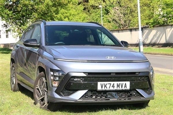 Blue Used 2024 Hyundai Kona N Line SUV | £25,490 - Image 1/1