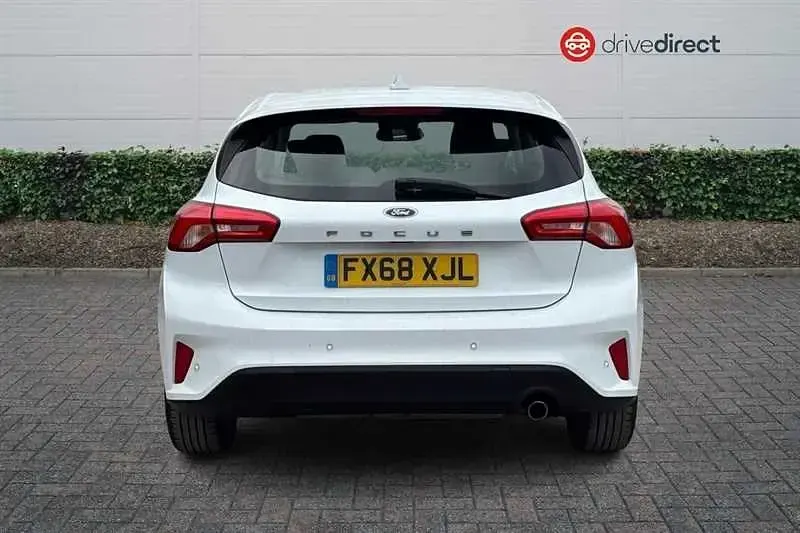 Używany Ford Focus Titanium 125 KM (91 kW) 2018 Biały Hatchback