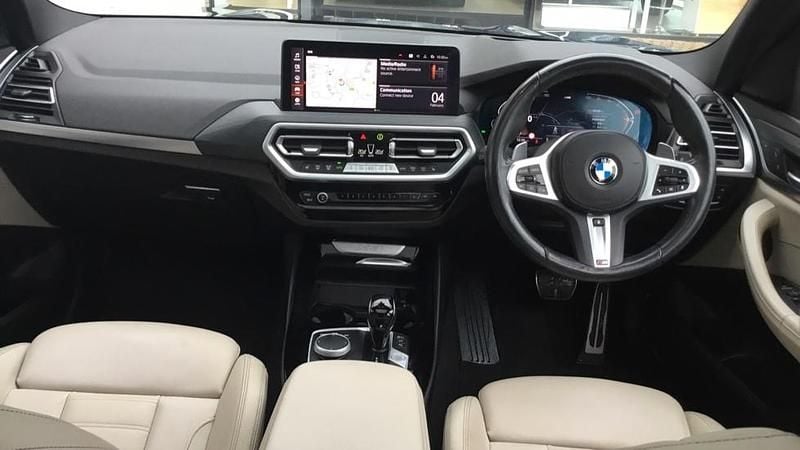 Used BMW X3 M Sport 282 HP (207 kW) 2022 Blue SUV