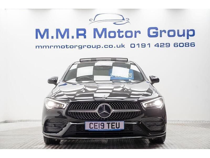 Used Mercedes CLA220 AMG Line Premium Plus 190 HP (139 kW) 2019 Black Sedan