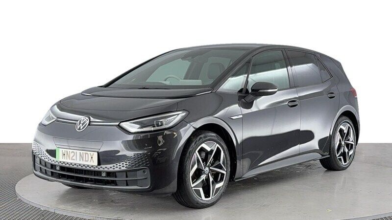 Grey Used 2021 VW ID.3 Pro Hatchback | £17,720 (Expensive) - Image 1/4