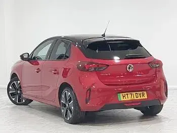 Used Vauxhall Corsa-e SRi 100 kW (136 HP) 2021 Red Hatchback