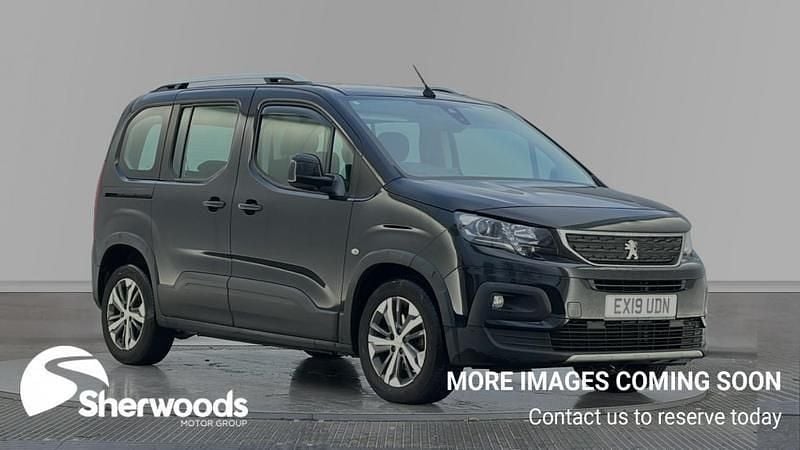 Black Used 2019 Peugeot Rifter Allure MPV | £10,995 (Fair price) - Image 1/4