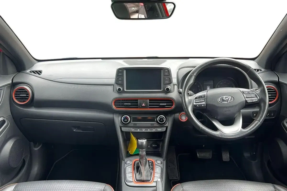 Used Hyundai Kona Premium 177 HP (130 kW) 2019 Orange SUV