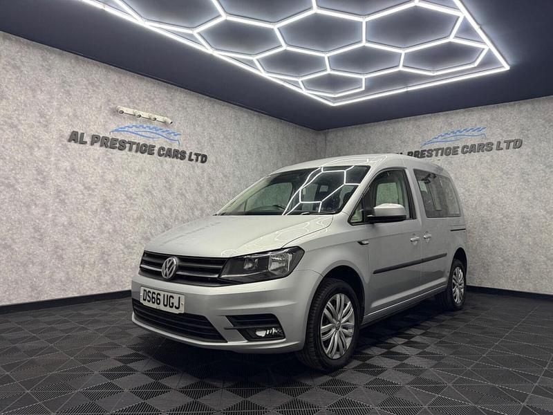 Used VW Caddy S 123 HP (90 kW) 2016 Silver MPV