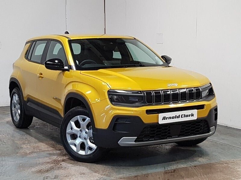 Yellow New 2024 Jeep Avenger Summit SUV | £23,498 (Good price) - Image 1/4