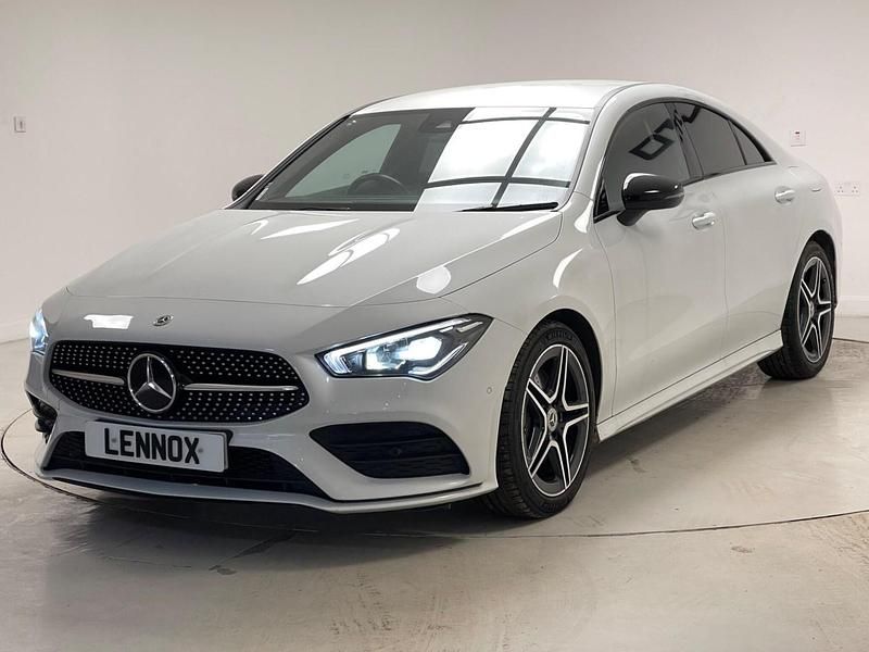Used Mercedes CLA180 AMG Line Premium 136 HP (100 kW) 2023 White Sedan