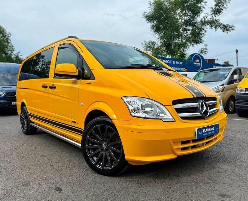 Yellow Used 2013 Mercedes Vito MPV | £9,995 (Expensive) - Image 1/4