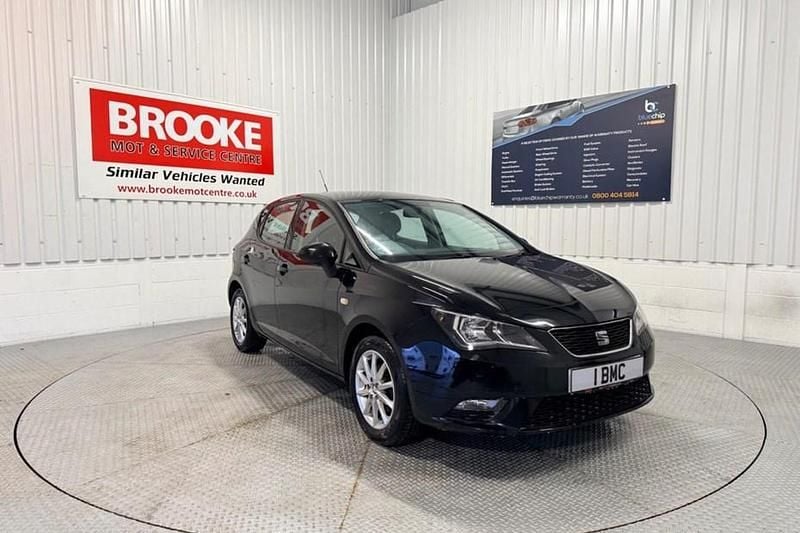 Used Seat Ibiza SE Technology 90 HP (66 kW) 2016 Black Hatchback