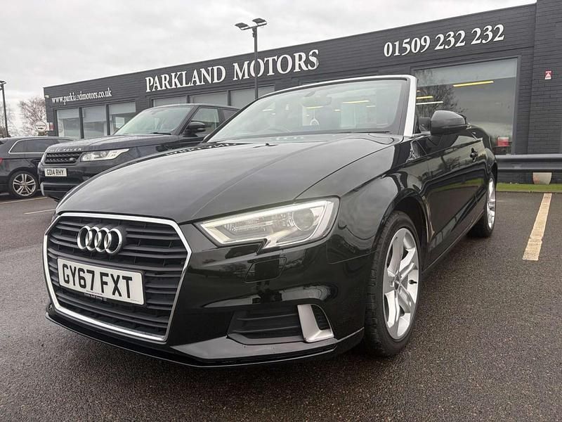 Used Audi A3 Cabriolet Sport 150 HP (110 kW) 2017 Black Cabriolet