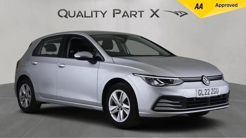Silver Used 2022 VW Golf VIII Life Hatchback | £15,600 (Good price) - Image 1/4