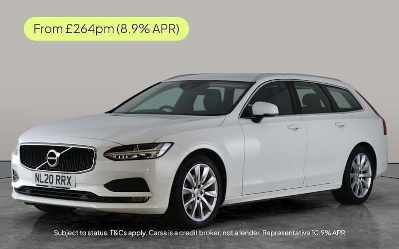 White Used 2020 Volvo V90 Momentum Estate | £16,478 (Good price) - Image 1/3